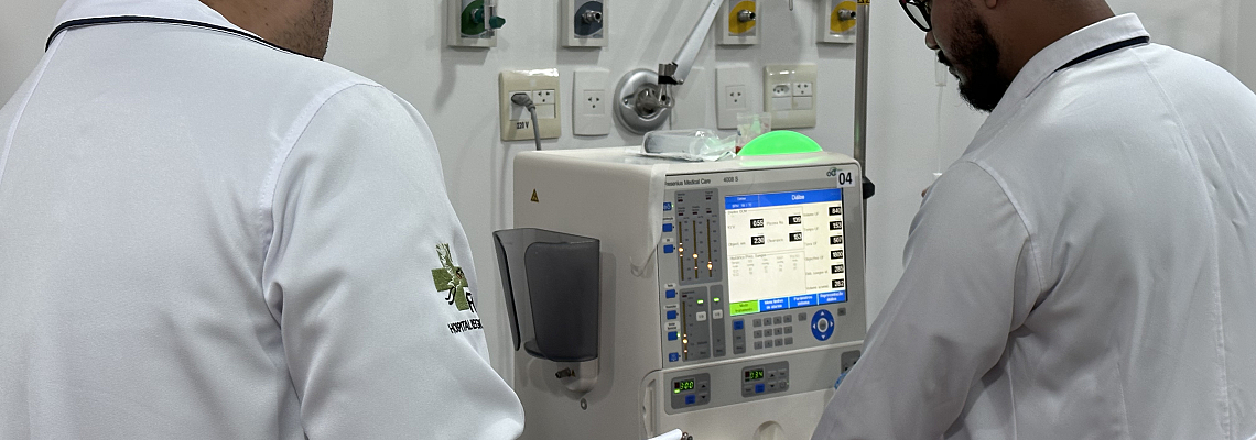 Hemodiálise do Hospital Regional de Coxim realiza 900 sessões ao mês