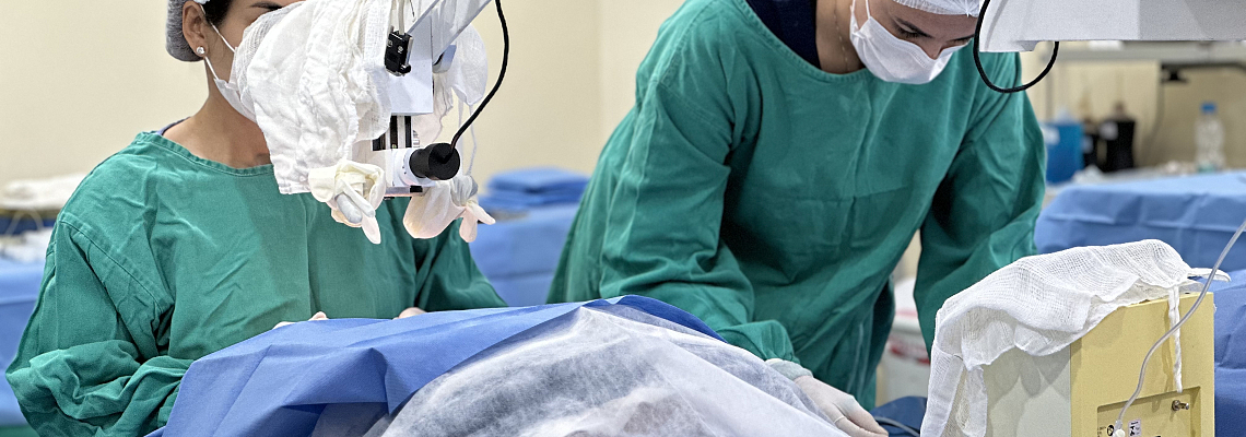 Hospital Regional de Coxim realiza mutirão de cirurgias de catarata